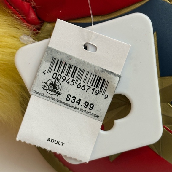 Marvel Superhero Headband with Red, Blue, and Gold new with tags - Picture 4 of 5